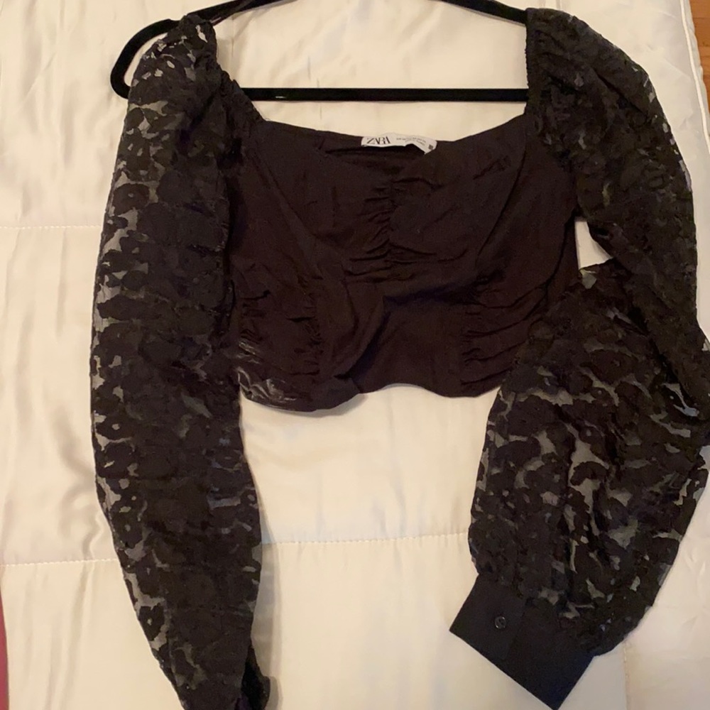 Zara crop top.